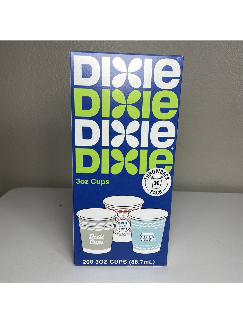 Dixie Multi Purpose Cups 3 oz Throwback Pack Vintage Designs 142 Count